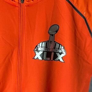NFL Team Apparel Super Bowl XLIX (49) 1/4 zip pullover Nike Dri Fit